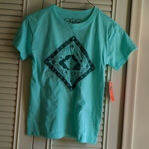 NWT JZD Kids Light Aqua Tee / 5T
